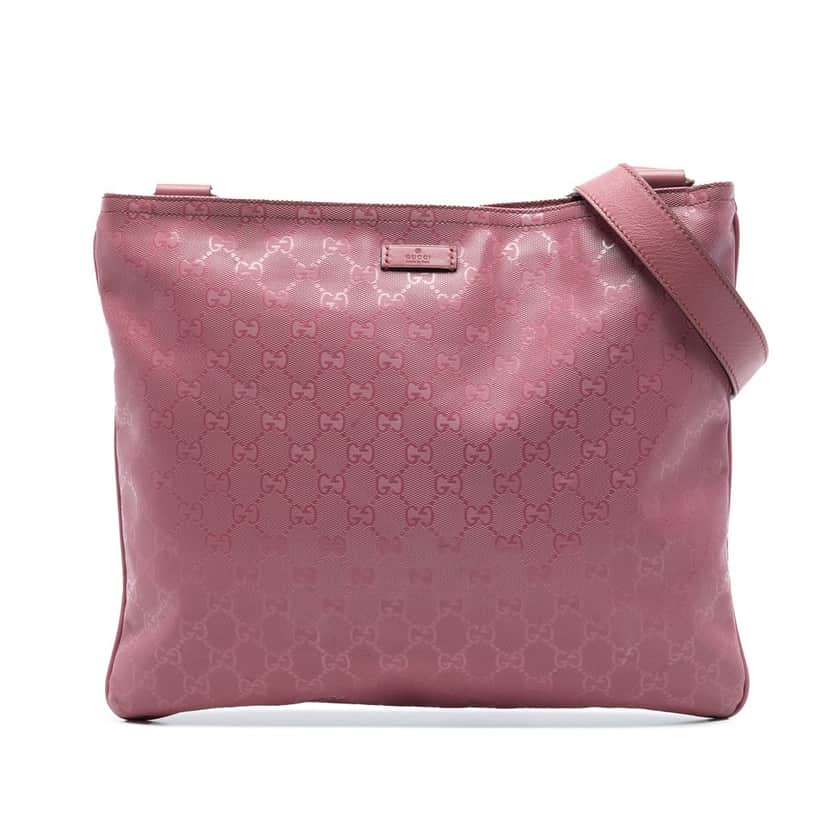Gucci GG Imprime Crossbody Pink Very good condition - Front View