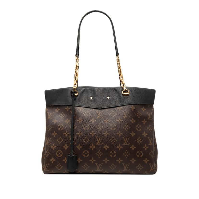 Louis Vuitton Monogram Pallas Shopper Brown Very good condition - Front View