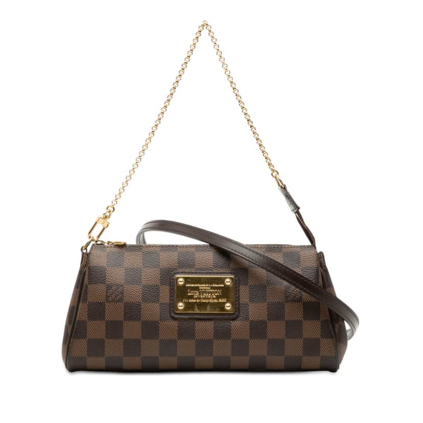 Louis Vuitton Damier Ebene Eva Brown Very good condition - Front View