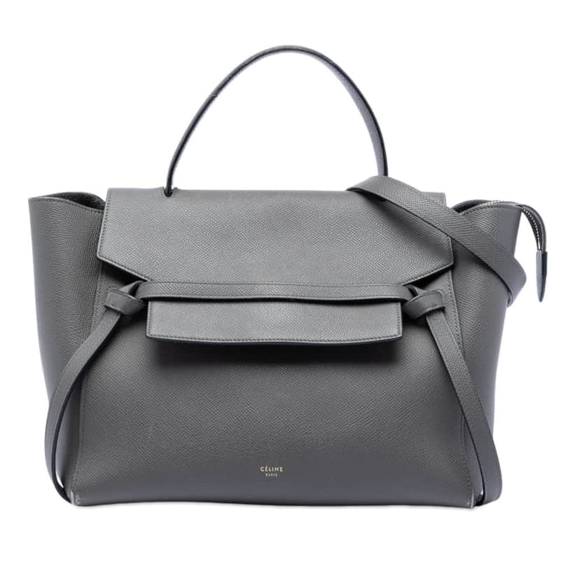 Celine Mini Grained Calfskin Belt Bag Other Leather Very good condition - Front View
