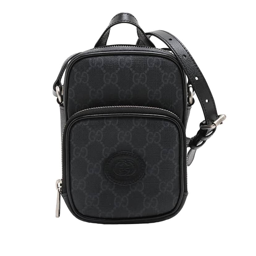 Gucci Mini GG Supreme Interlocking G Satchel Other Very good condition - Front View