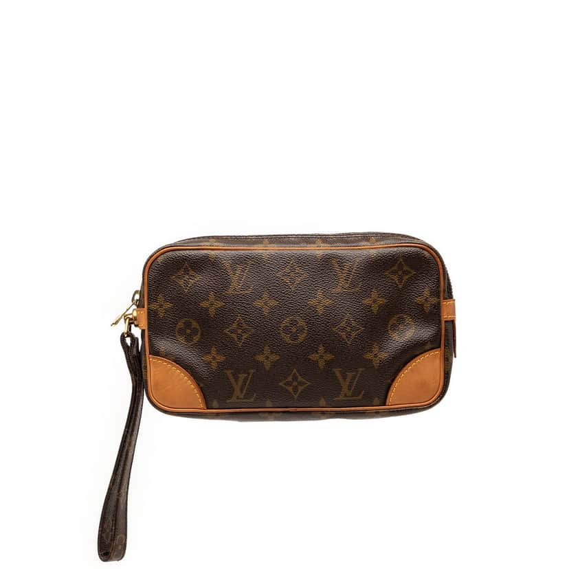 Louis Vuitton Monogram Marly Dragonne PM Brown Very good condition - Front View