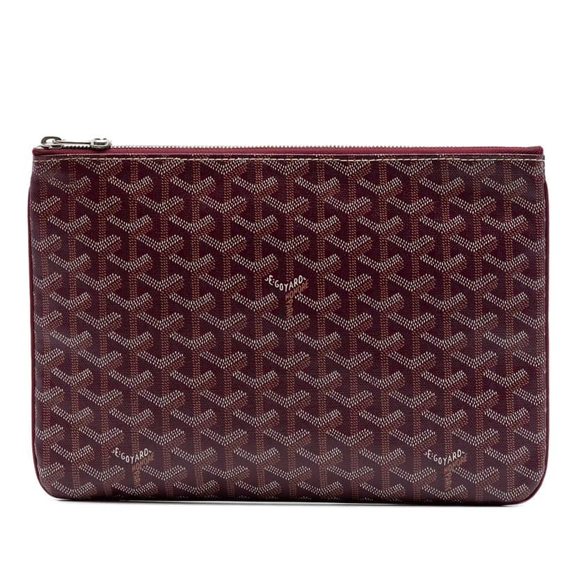 Goyard Goyardine Senat MM Red Very good condition - Front View