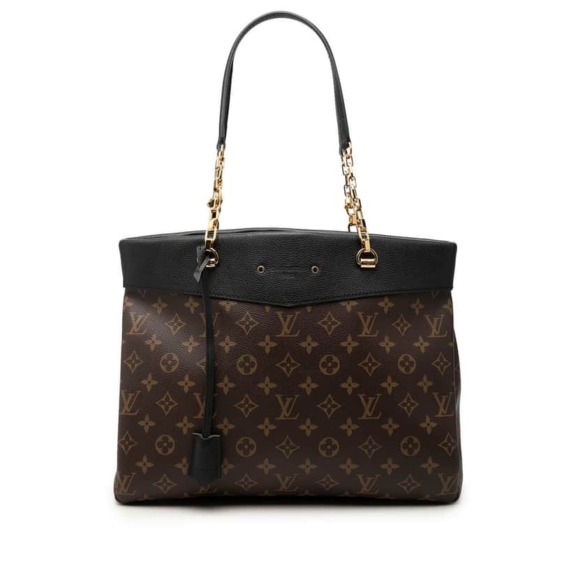 Louis Vuitton Monogram Pallas Shopper Brown Very good condition - Front View