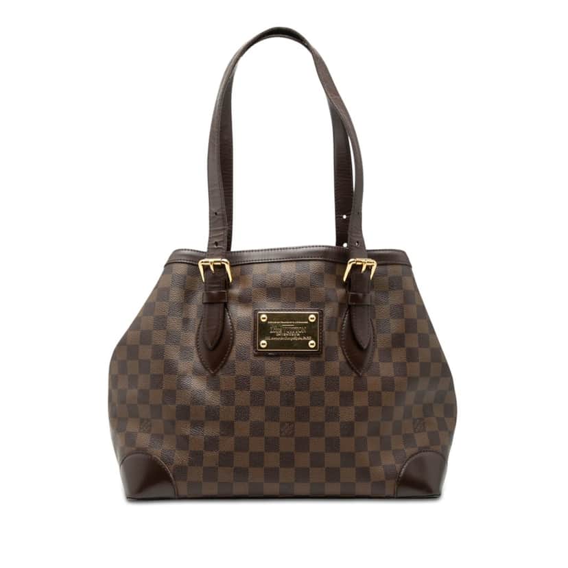 Louis Vuitton Damier Ebene Hampstead MM Brown Very good condition - Front View