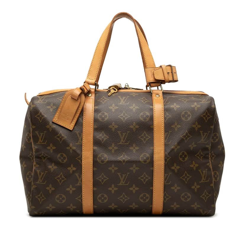 Louis Vuitton Monogram Sac Souple 35 Brown Good condition - Front View