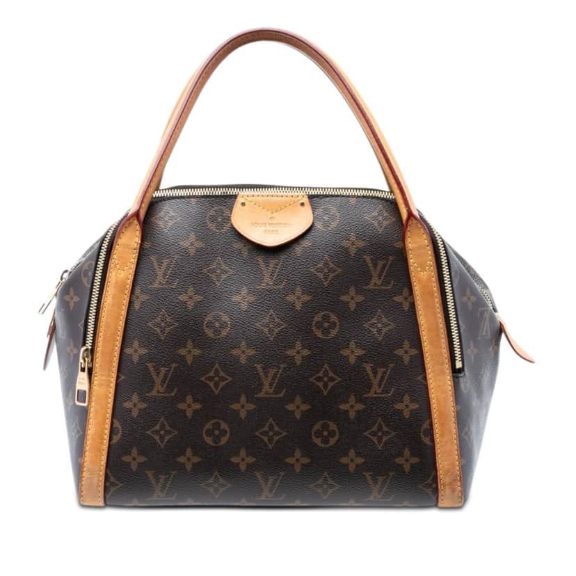 Louis Vuitton Monogram Marais MM Brown Very good condition - Front View