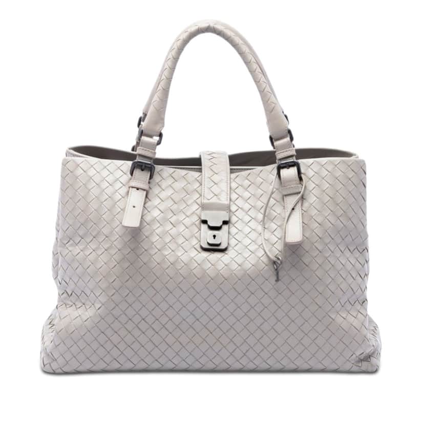 Bottega Veneta Medium Nappa Intrecciato Roma Tote Other Leather Very good condition - Front View