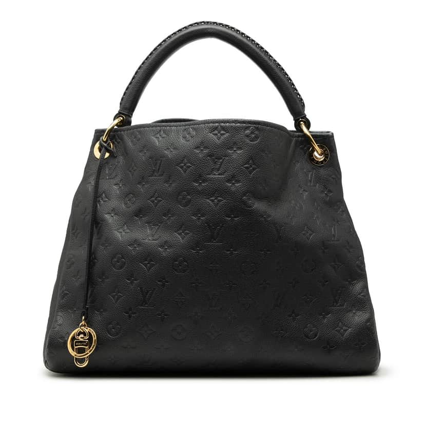 Louis Vuitton Monogram Empreinte Artsy MM Blue Leather Very good condition - Front View