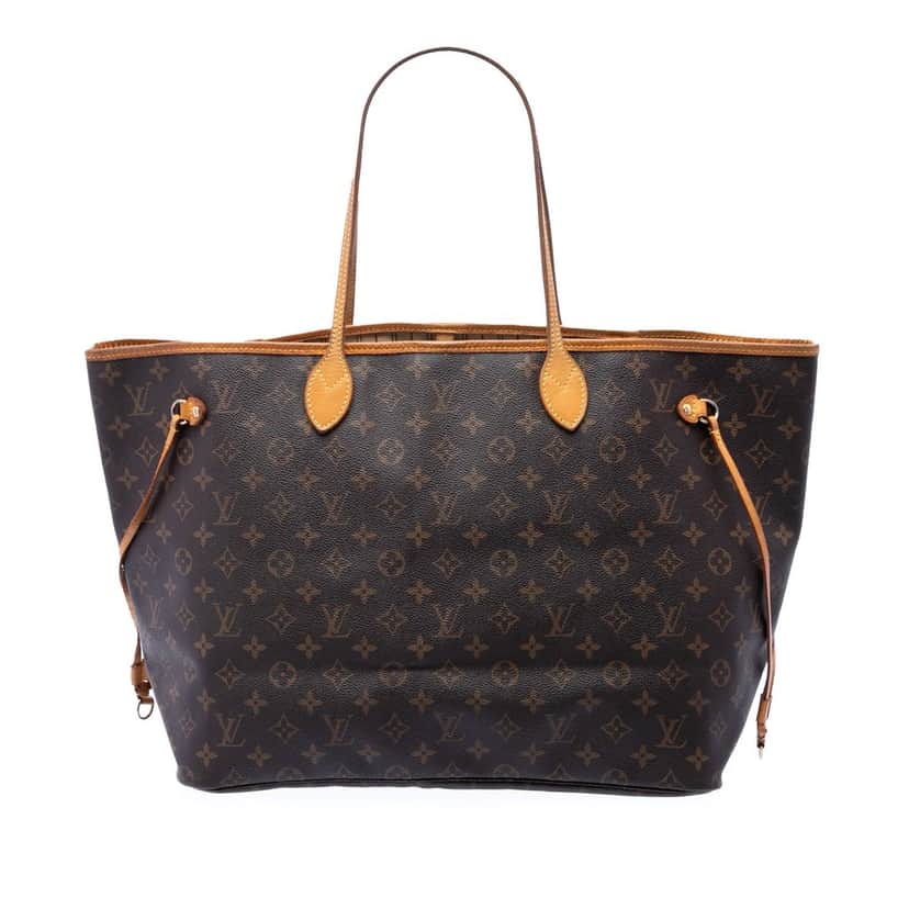 Louis Vuitton Monogram Neverfull GM Brown Very good condition - Front View