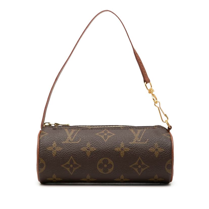 Louis Vuitton Monogram Papillon Pochette Brown Very good condition - Front View