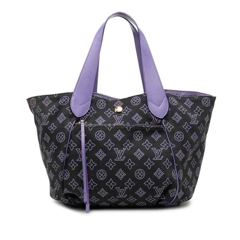 Louis Vuitton Monogram Cabas Ipanema PM Blue Very good condition - Front View