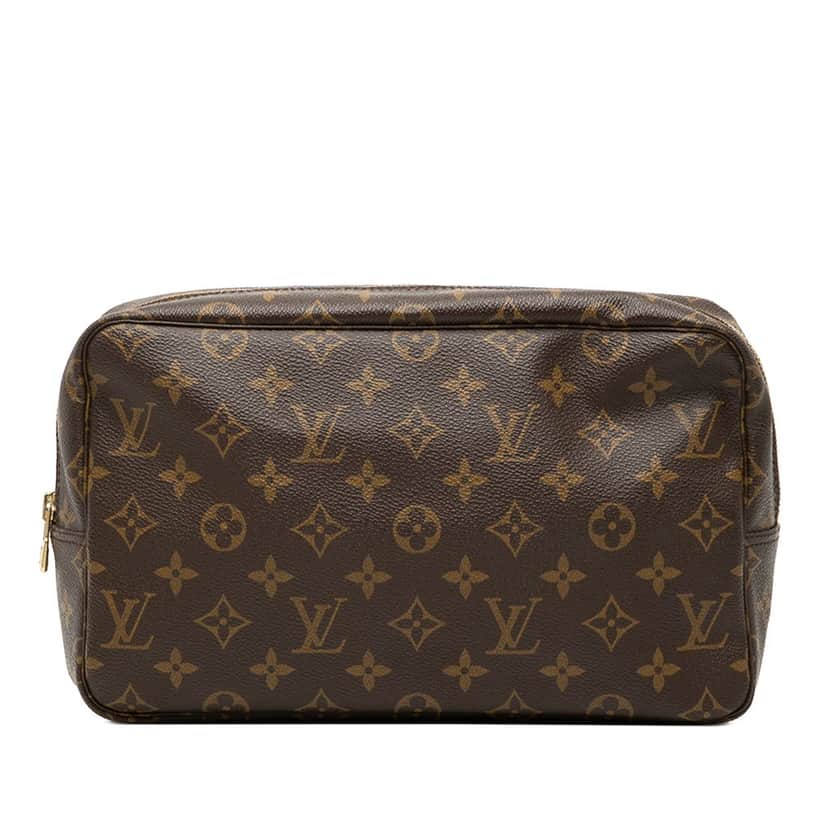Louis Vuitton Monogram Trousse Toilette 28 Brown Very good condition - Front View