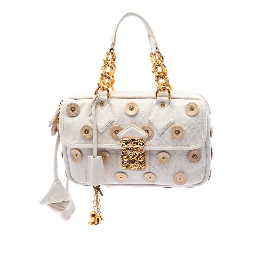 Louis Vuitton Polka Dots Panama Tinkerbell White Very good condition - Front View
