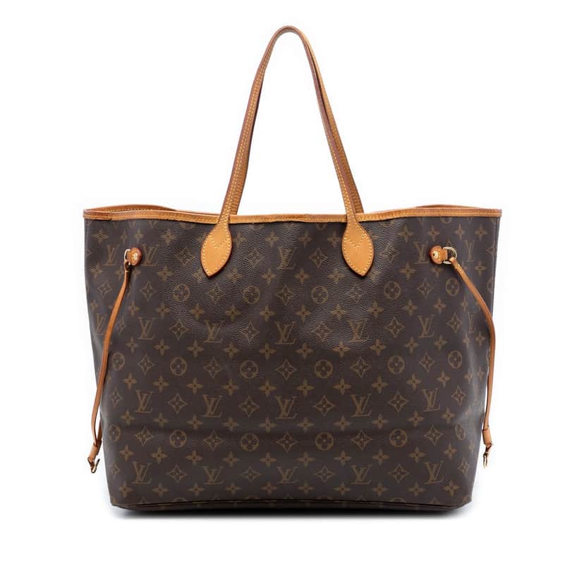 Louis Vuitton Monogram Neverfull GM Brown Good condition - Front View