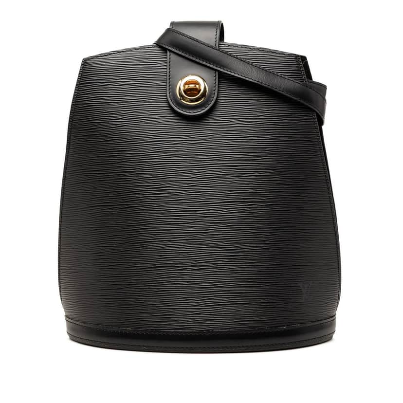 Louis Vuitton Epi Cluny Black Leather Very good condition - Front View