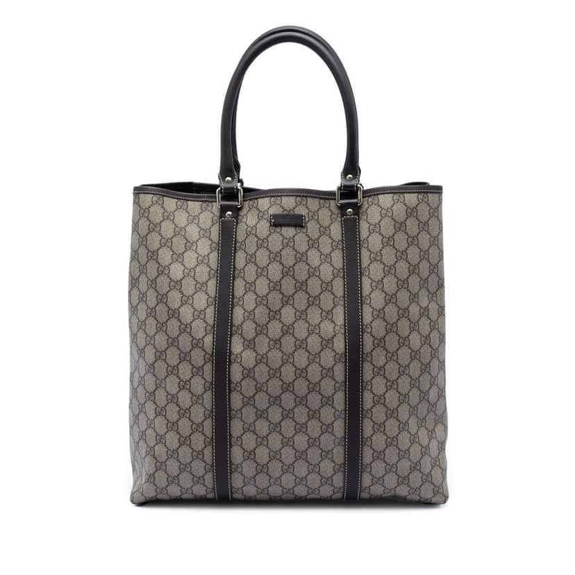 Gucci GG Supreme Joy Vertical Tote Beige Very good condition - Front View