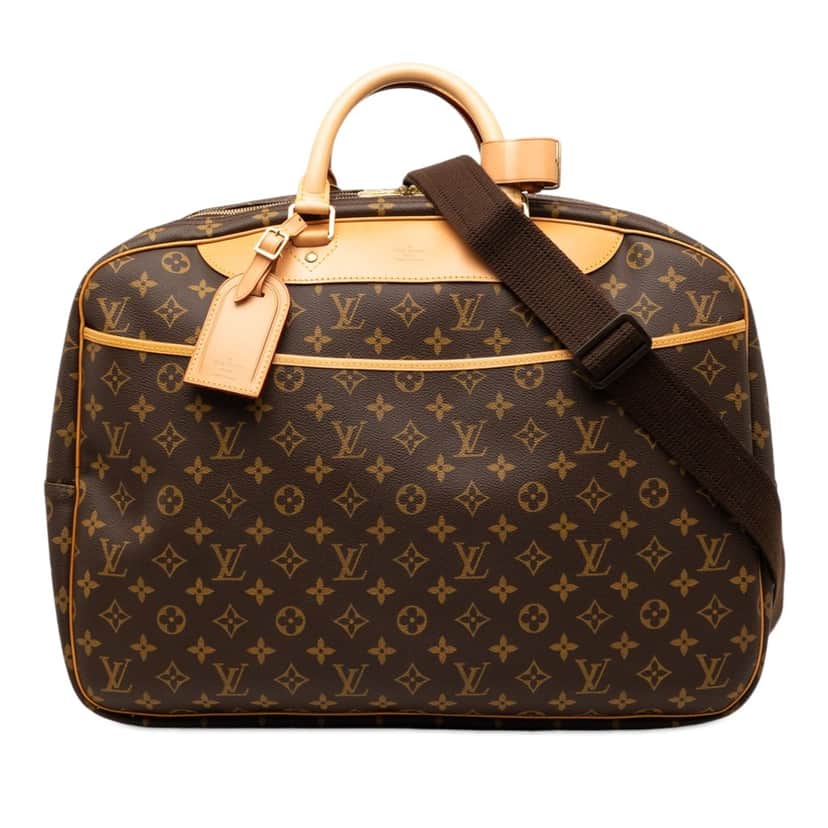 Louis Vuitton Monogram Alize 24 Heures Brown Very good condition - Front View