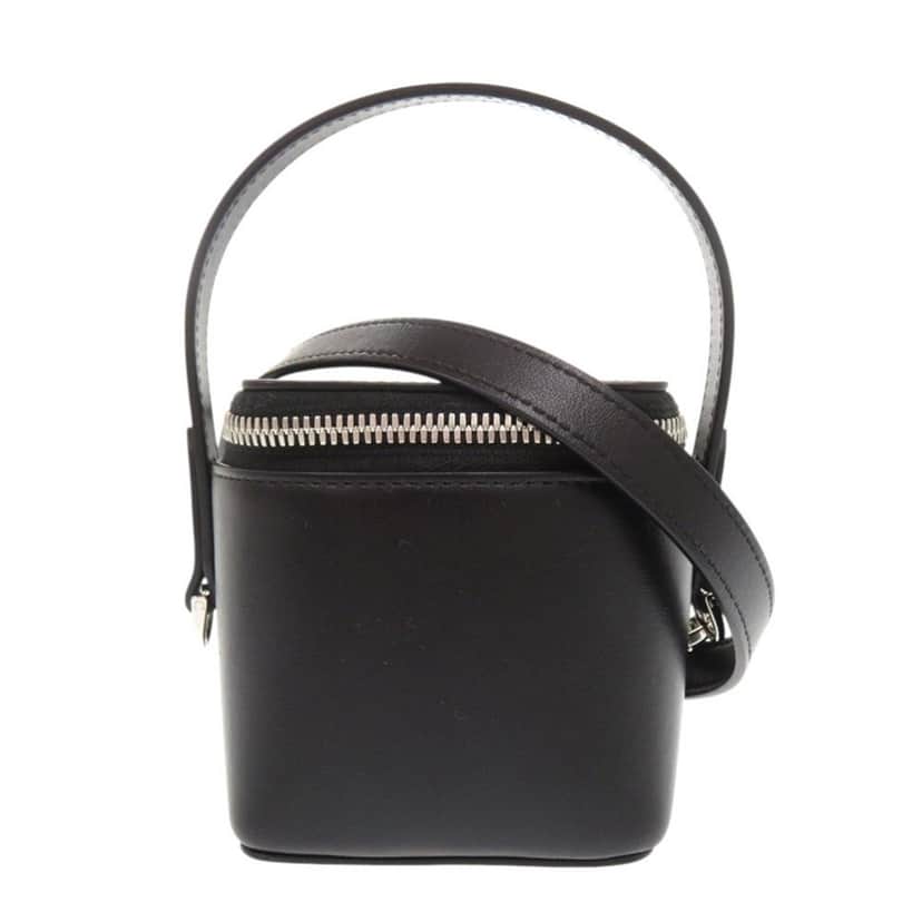 Ferragamo Micro Leather Satchel Black Leather Very good condition - Front View