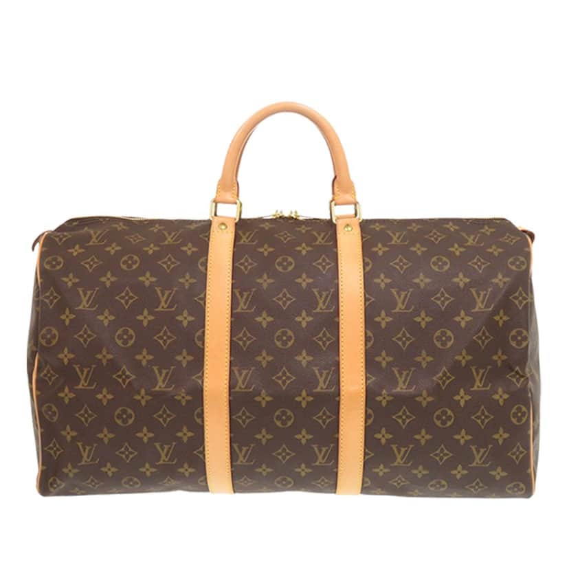 Louis Vuitton Monogram Keepall 50 Brown Very good condition - Front View