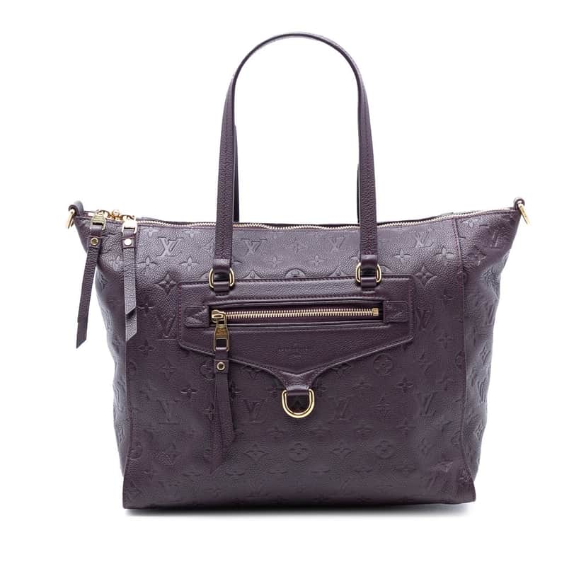 Louis Vuitton Monogram Empreinte Lumineuse PM Purple Leather Very good condition - Front View