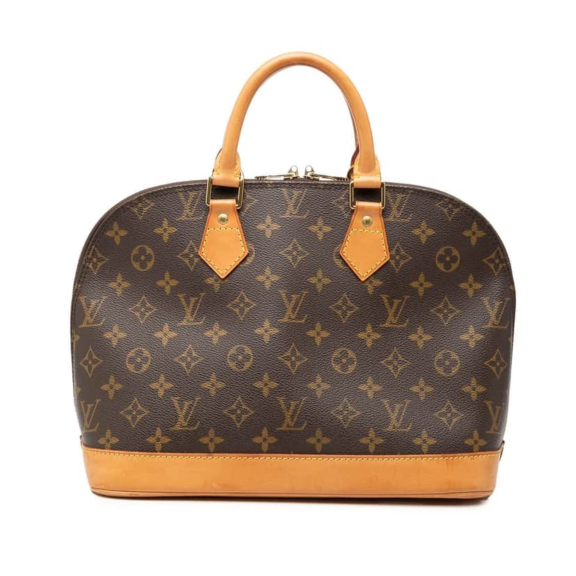 Louis Vuitton Monogram Alma PM Brown Very good condition - Front View