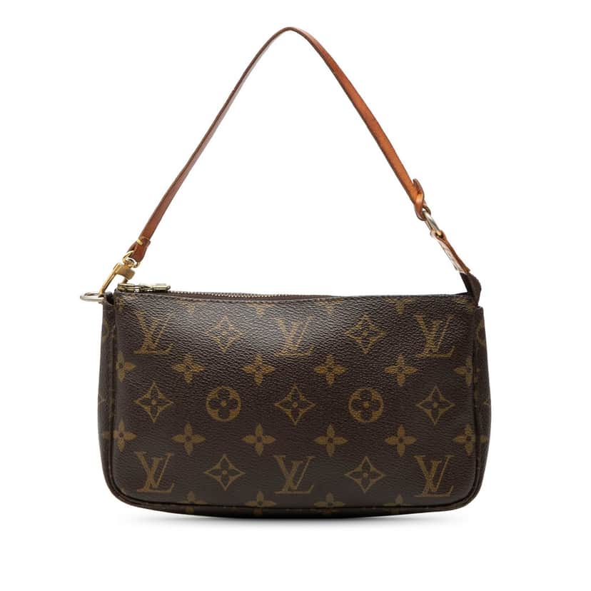 Louis Vuitton Monogram Pochette Accessoires Brown Very good condition - Front View