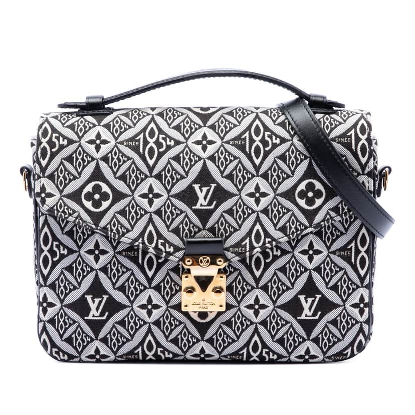 Louis Vuitton Since 1854 Pochette Metis Black Very good condition - Front View