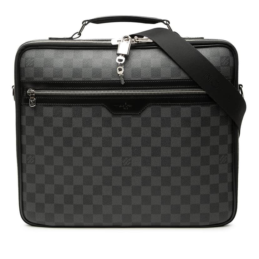Louis Vuitton Damier Graphite Steve Black Very good condition - Front View
