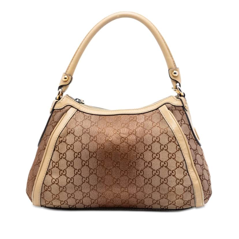 Gucci GG Lurex Scarlett Handbag Brown Very good condition - Front View