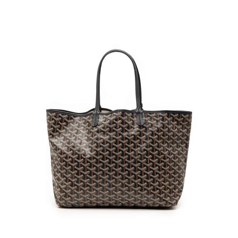 Goyard Goyardine Saint Louis PM Black Very good condition - Front View