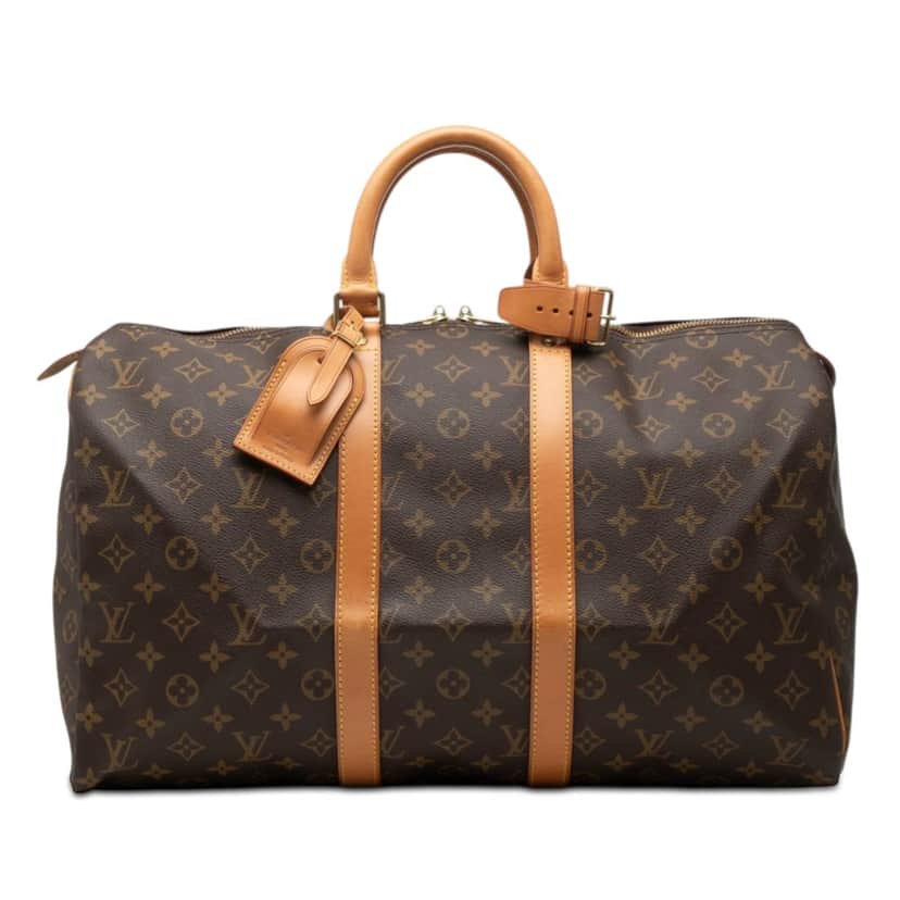 Louis Vuitton Monogram Keepall 45 Brown Very good condition - Front View