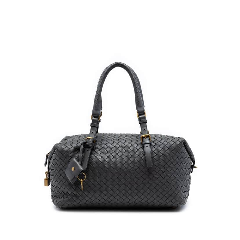 Bottega Veneta Nappa Intrecciato Montaigne Boston Bag Other Leather Very good condition - Front View