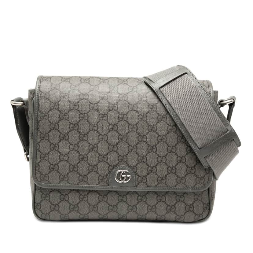 Gucci Medium GG Supreme Ophidia Messenger Bag Other Very good condition - Front View