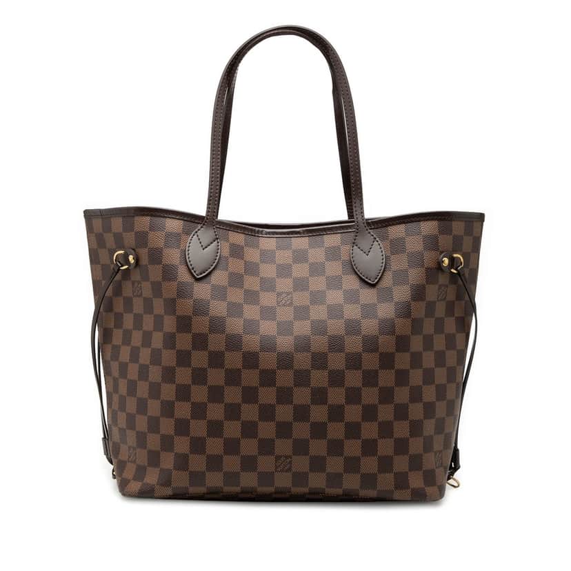Louis Vuitton Damier Ebene Neverfull MM Brown Very good condition - Front View