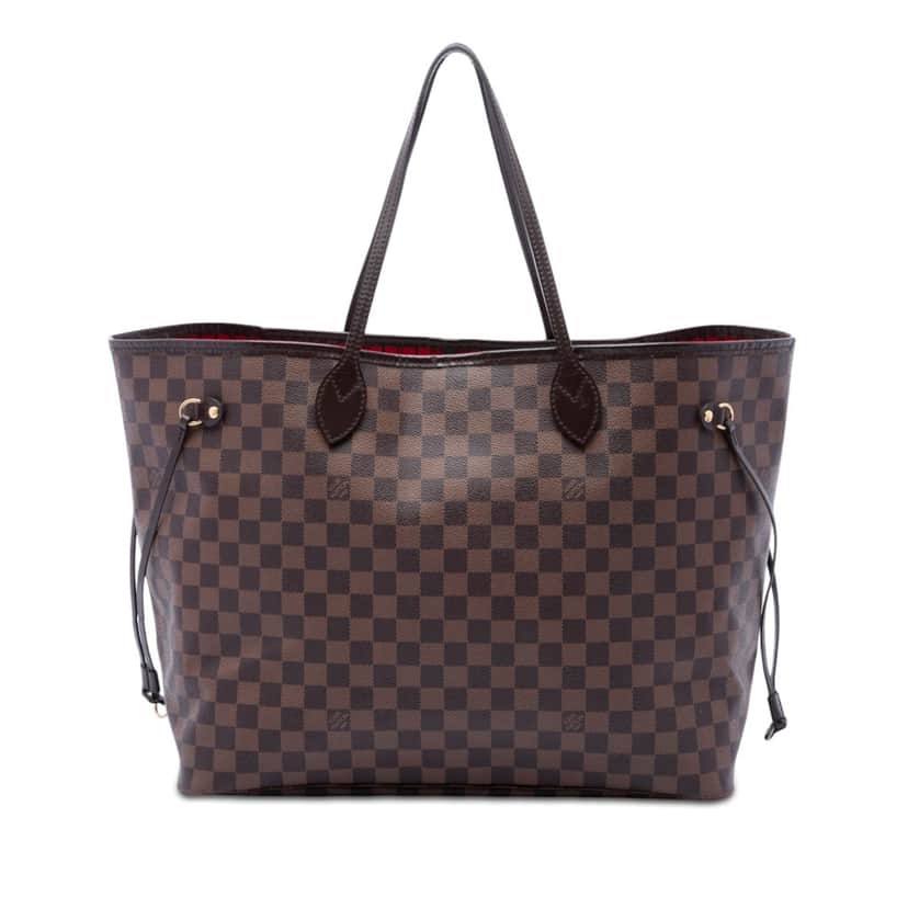 Louis Vuitton Damier Ebene Neverfull GM Brown Very good condition - Front View