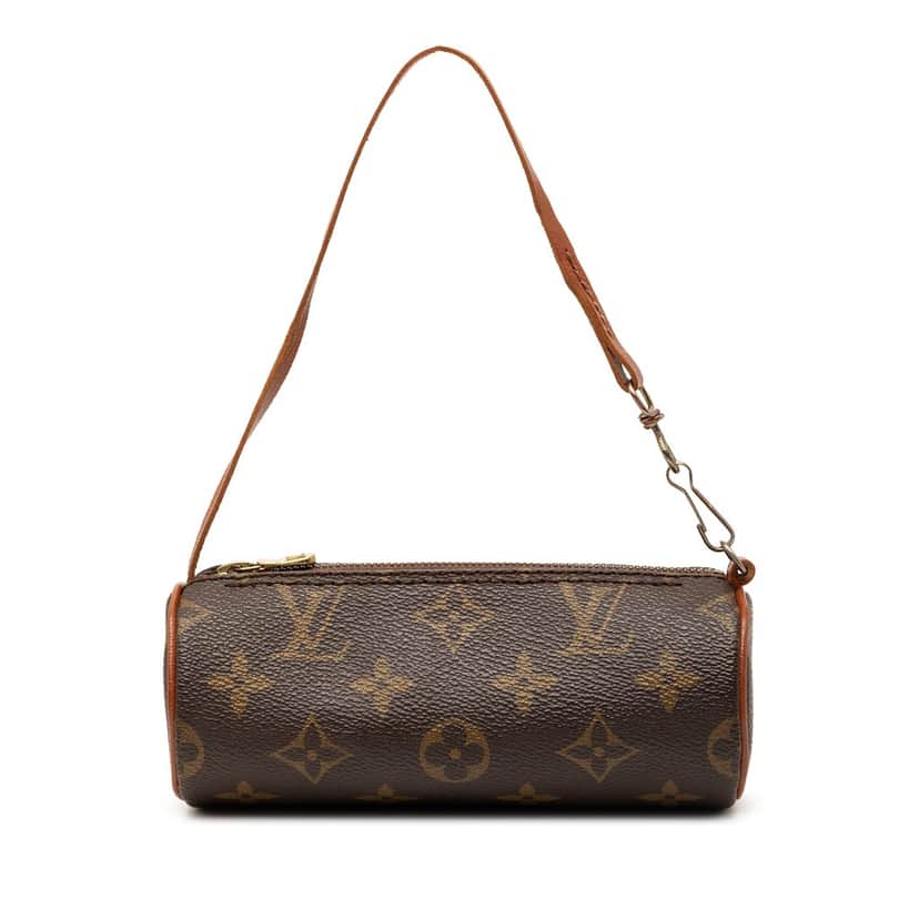 Louis Vuitton Monogram Papillon Pochette Brown Very good condition - Front View