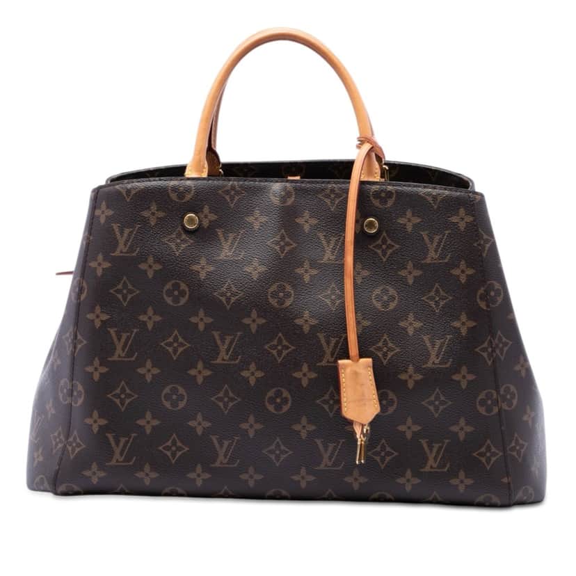 Louis Vuitton Monogram Montaigne GM Brown Very good condition - Front View
