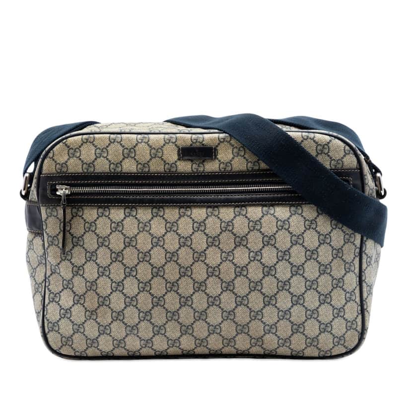 Gucci GG Supreme Crossbody Beige Very good condition - Front View