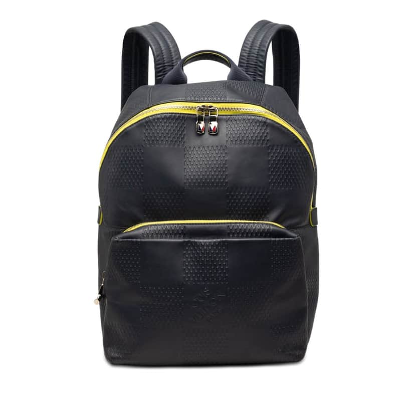 Louis Vuitton Damier Infini Americas Cup Apollo Backpack Blue Leather Very good condition - Front View