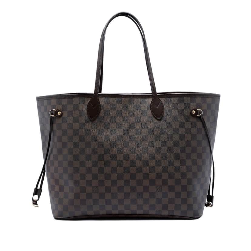 Louis Vuitton Damier Ebene Neverfull GM Brown Very good condition - Front View