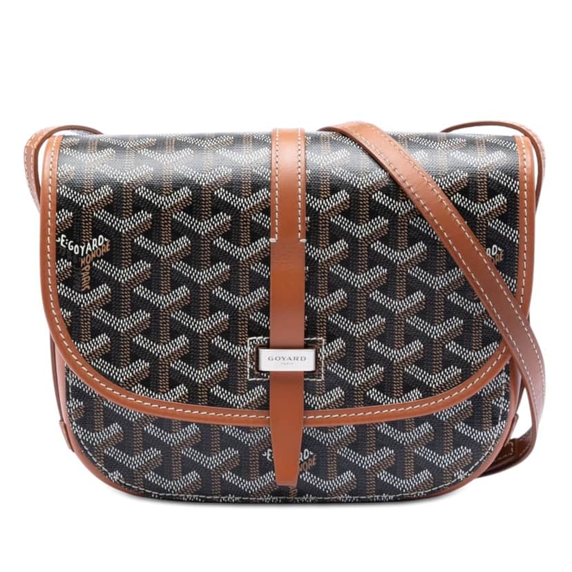 Goyard Goyardine Belvedere PM Black Very good condition - Front View