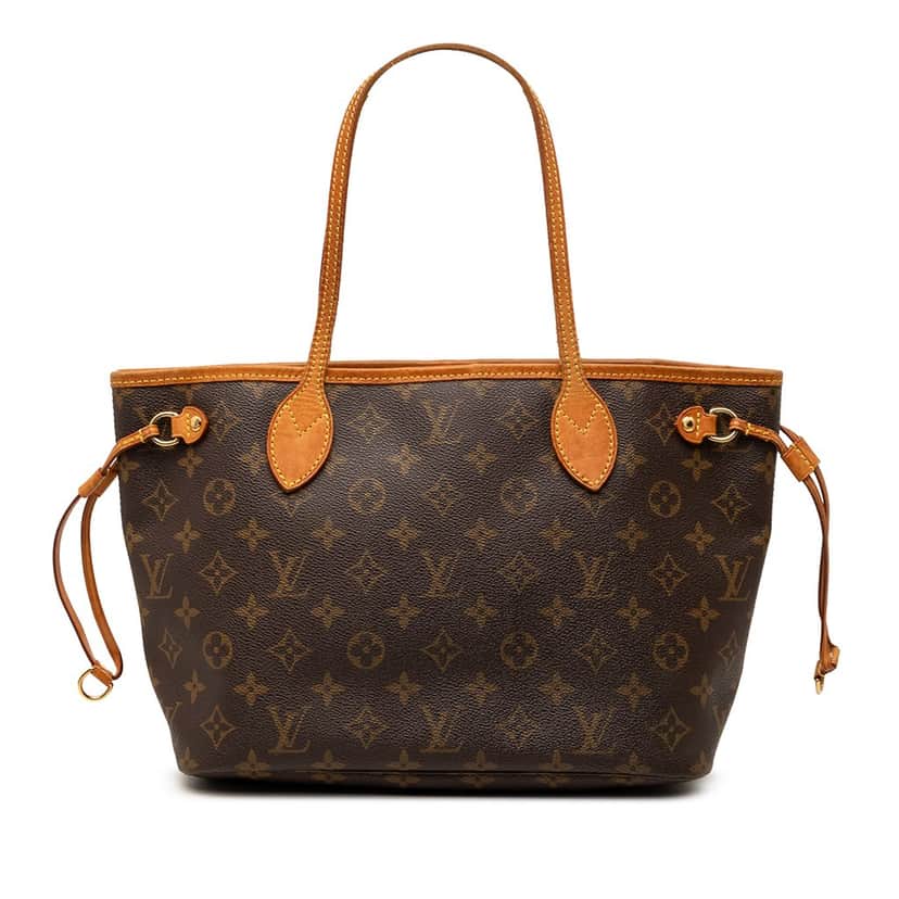 Louis Vuitton Monogram Neverfull PM Brown Good condition - Front View