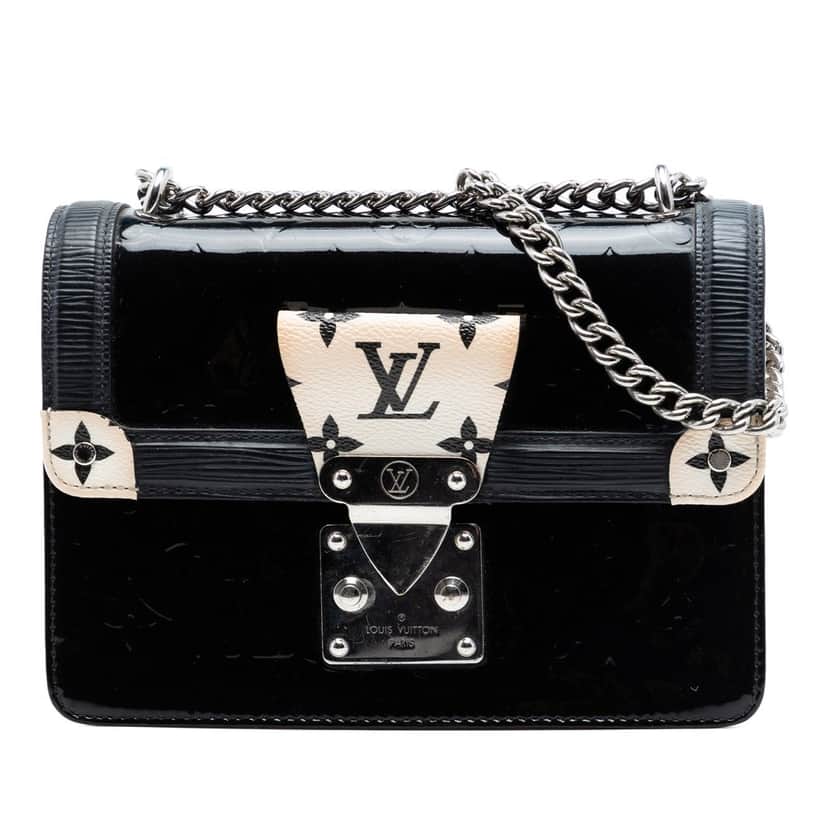 Louis Vuitton Monogram Vernis Wynwood Black Leather Very good condition - Front View