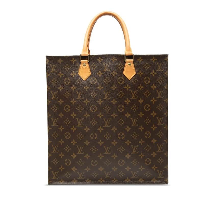 Louis Vuitton Monogram Sac Plat Brown Very good condition - Front View