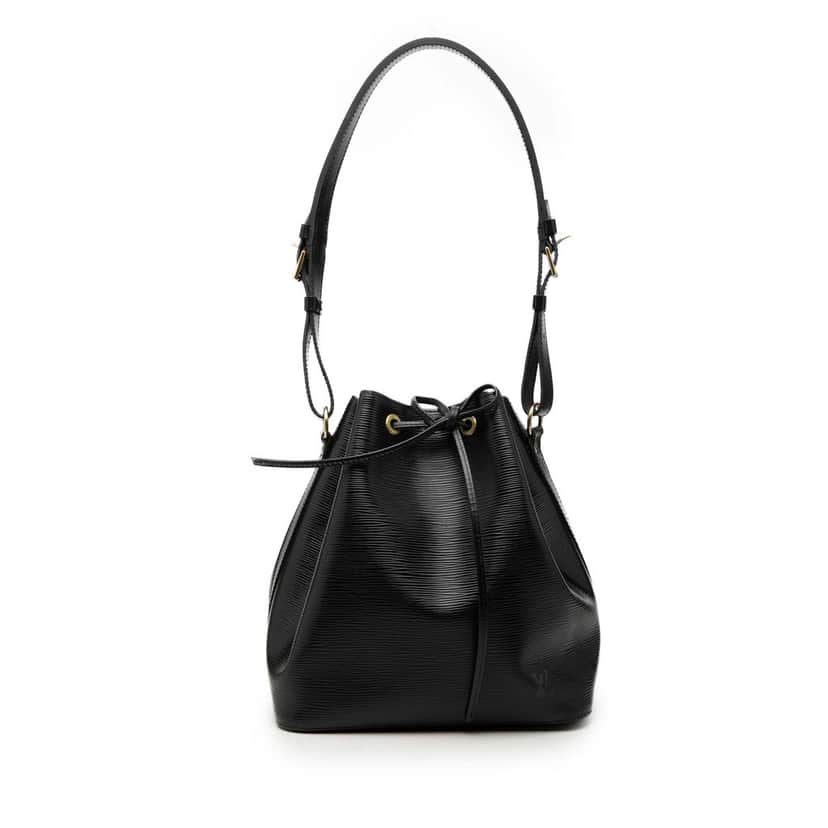 Louis Vuitton Epi Petit Noe Black Leather Very good condition - Front View