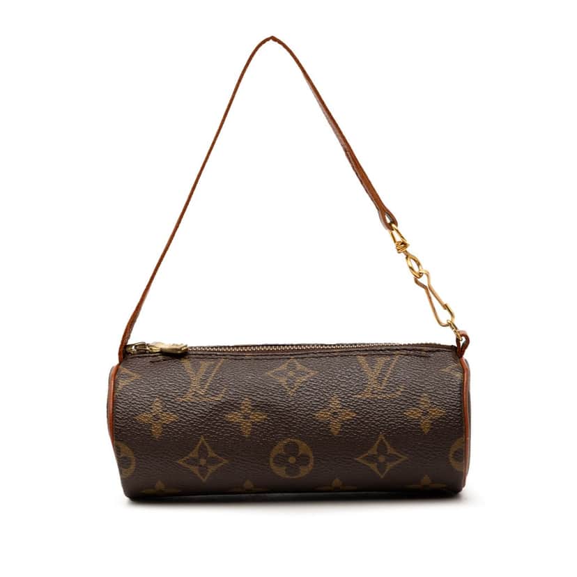 Louis Vuitton Monogram Papillon Pochette Brown Very good condition - Front View