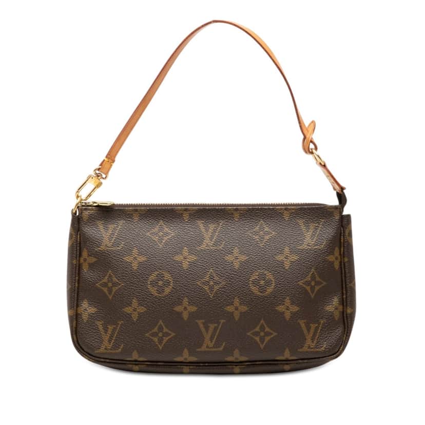 Louis Vuitton Monogram Pochette Accessoires Brown Very good condition - Front View
