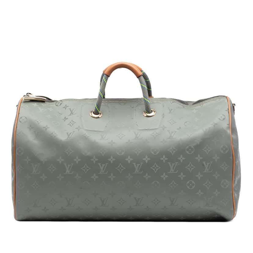 Louis Vuitton Monogram Titanium Keepall Bandouliere 50 Other Very good condition - Front View