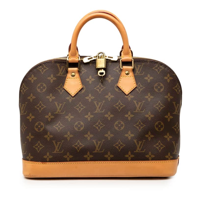 Louis Vuitton Monogram Alma PM Brown Very good condition - Front View